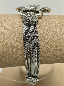 *Часы р.20 Сова Микс Марказит Гранат арт. HW211-480 вес 45,31 г - фото 233826