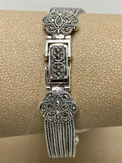 *Часы р.20 Сова Микс Марказит Гранат арт. HW211-480 вес 45,31 г - фото 233827