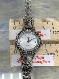 *Часы р.17 Микс Марказит Кошки арт. HW213SP-083 вес 33,01 г - фото 233851 *Часы р.17 Микс Марказит Кошки арт. HW213SP-083 вес 33,01 г - фото 233851