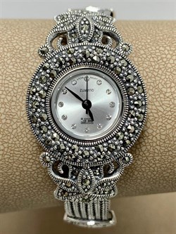 *Часы р.16,5 Микс Марказит арт. HW015-120 вес 42,35 г - фото 234190 *Часы р.16,5 Микс Марказит арт. HW015-120 вес 42,35 г - фото 234190