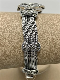 *Часы р.18,5 Микс Марказит арт. HW015-144 вес 43,94 г - фото 234214