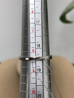 *Кольцо р.18,5 Бирюза Аризона арт. К1382Ю/Ag-619/7-485 вес 3,62 г - фото 234417