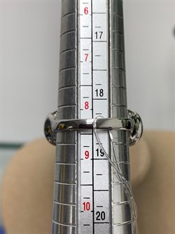 *Кольцо р.18,5 Бирюза Аризона Танзанит арт. К1579Ю/Ag-618/7-818 вес 6,15 г - фото 234547