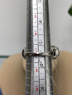 *Кольцо р.17,5 Бирюза Аризона Танзанит арт. К1579Ю/Ag-618/7-767 вес 6,01 г - фото 234589