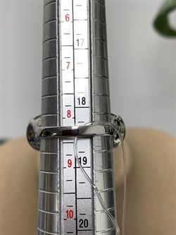 *Кольцо р.18,5 Бирюза Аризона Танзанит арт. К1579Ю/Ag-618/7-125 вес 6,3 г - фото 234674