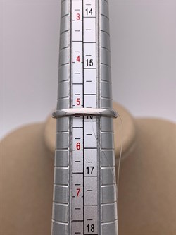*Кольцо р.16 Белый Бр цв Белое арт. 01-01727-03-001-01-03-1044162011312 вес 1,78 г - фото 234807 *Кольцо р.16 Белый Бр цв Белое арт. 01-01727-03-001-01-03-1044162011312 вес 1,78 г - фото 234807