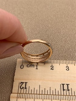 *Кольцо р.17,5 Белый Бр цв Красное арт. 01-01741-01-001-01-01-1044161641442 вес 2,35 г - фото 234844 *Кольцо р.17,5 Белый Бр цв Красное арт. 01-01741-01-001-01-01-1044161641442 вес 2,35 г - фото 234844