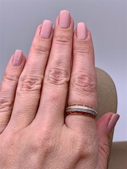 *Кольцо р.17,5 Белый Бр цв Красное арт. 01-01741-01-001-01-01-1044161641442 вес 2,35 г - фото 234845 *Кольцо р.17,5 Белый Бр цв Красное арт. 01-01741-01-001-01-01-1044161641442 вес 2,35 г - фото 234845