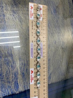 *Браслет р.21 Марказит Амазонит арт. BR079-095 вес 31,54 г - фото 234872 *Браслет р.21 Марказит Амазонит арт. BR079-095 вес 31,54 г - фото 234872