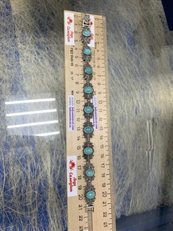 *Браслет р.21 Марказит Амазонит арт. BR079-095 вес 31,54 г - фото 234873 *Браслет р.21 Марказит Амазонит арт. BR079-095 вес 31,54 г - фото 234873