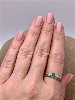 *Кольцо р.19 Зеленый Агат Белый Бр цв Красное арт. 1-1101-1044160312169 вес 2,97 г - фото 235009 *Кольцо р.19 Зеленый Агат Белый Бр цв Красное арт. 1-1101-1044160312169 вес 2,97 г - фото 235009