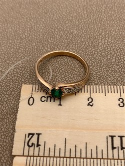 *Кольцо р.17 Изумруд цв Красное арт. 1-417-1044160760281 вес 2,07 г - фото 235018 *Кольцо р.17 Изумруд цв Красное арт. 1-417-1044160760281 вес 2,07 г - фото 235018