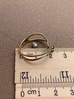 *Кольцо р.18,5 Изумруд цв Лимонное арт. 01-00205-05-001-01-01-1044162088628 вес 2,35 г - фото 235036 *Кольцо р.18,5 Изумруд цв Лимонное арт. 01-00205-05-001-01-01-1044162088628 вес 2,35 г - фото 235036