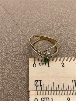 *Кольцо р.18,5 Изумруд цв Лимонное арт. 01-00205-05-001-01-01-1044162088628 вес 2,35 г - фото 235037 *Кольцо р.18,5 Изумруд цв Лимонное арт. 01-00205-05-001-01-01-1044162088628 вес 2,35 г - фото 235037