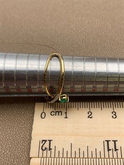 *Кольцо р.18,5 Изумруд цв Лимонное арт. 01-00205-05-001-01-01-1044162088628 вес 2,35 г - фото 235044 *Кольцо р.18,5 Изумруд цв Лимонное арт. 01-00205-05-001-01-01-1044162088628 вес 2,35 г - фото 235044