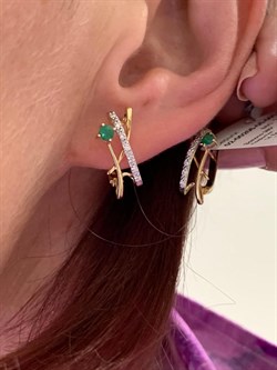 *Серьги Изумруд цв Лимонное арт. 02-00205-05-001-01-01-1044162088611 вес 2,58 г - фото 235048 *Серьги Изумруд цв Лимонное арт. 02-00205-05-001-01-01-1044162088611 вес 2,58 г - фото 235048