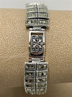 *Браслет р.17,5 Марказит арт. BR366-2L-866 вес 44,78 г - фото 235363 *Браслет р.17,5 Марказит арт. BR366-2L-866 вес 44,78 г - фото 235363