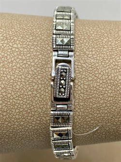 *Браслет р.19,5 Марказит арт. BR366-775 вес 27,55 г - фото 235465 *Браслет р.19,5 Марказит арт. BR366-775 вес 27,55 г - фото 235465