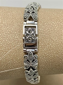 *Браслет р.17 Марказит арт. BR418-429 вес 21,49 г - фото 235495 *Браслет р.17 Марказит арт. BR418-429 вес 21,49 г - фото 235495