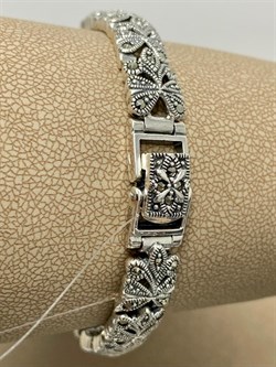 *Браслет р.17 Марказит арт. BR418-429 вес 21,49 г - фото 235500 *Браслет р.17 Марказит арт. BR418-429 вес 21,49 г - фото 235500