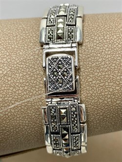 *Браслет р.17 Марказит арт. BR836-577 вес 42,35 г - фото 235503