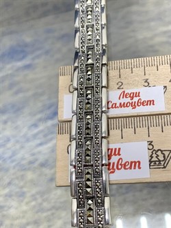 *Браслет р.17 Марказит арт. BR836-577 вес 42,35 г - фото 235504