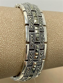 *Браслет р.17 Марказит арт. BR836-577 вес 42,35 г - фото 235507