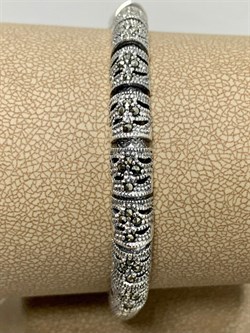 *Браслет р.16,5 Марказит арт. BR771-669 вес 18,82 г - фото 235531 *Браслет р.16,5 Марказит арт. BR771-669 вес 18,82 г - фото 235531