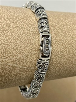 *Браслет р.22 Марказит арт. BR771-815 вес 25,19 г - фото 235557 *Браслет р.22 Марказит арт. BR771-815 вес 25,19 г - фото 235557