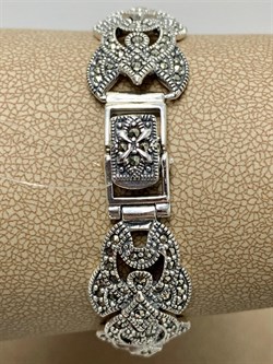 *Браслет р.17 Марказит арт. BR422-966 вес 25 г - фото 235567 *Браслет р.17 Марказит арт. BR422-966 вес 25 г - фото 235567