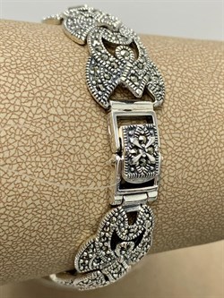 *Браслет р.17 Марказит арт. BR422-966 вес 25 г - фото 235572 *Браслет р.17 Марказит арт. BR422-966 вес 25 г - фото 235572