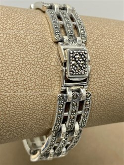 *Браслет р.19 Марказит арт. Б 426-988 вес 35,1 г - фото 235587 *Браслет р.19 Марказит арт. Б 426-988 вес 35,1 г - фото 235587