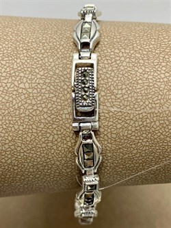 *Браслет р.15 Марказит арт. BR439-477 вес 14,64 г - фото 235591 *Браслет р.15 Марказит арт. BR439-477 вес 14,64 г - фото 235591