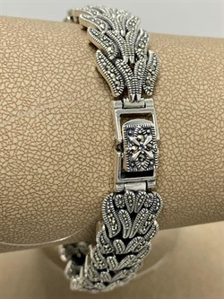 *Браслет р.24 Марказит арт. BR494-309 вес 49,07 г - фото 235667