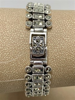 *Браслет р.17 Марказит арт. BR493-316 вес 36,29 г - фото 235716 *Браслет р.17 Марказит арт. BR493-316 вес 36,29 г - фото 235716