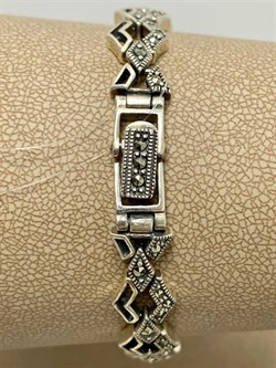 *Браслет р.16,5 Марказит арт. Б 547-234 вес 15,56 г - фото 235743 *Браслет р.16,5 Марказит арт. Б 547-234 вес 15,56 г - фото 235743