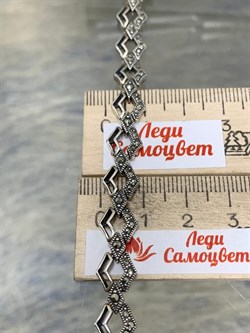 *Браслет р.16,5 Марказит арт. Б 547-234 вес 15,56 г - фото 235744 *Браслет р.16,5 Марказит арт. Б 547-234 вес 15,56 г - фото 235744