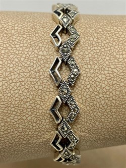 *Браслет р.16,5 Марказит арт. Б 547-234 вес 15,56 г - фото 235747 *Браслет р.16,5 Марказит арт. Б 547-234 вес 15,56 г - фото 235747