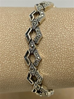 *Браслет р.16,5 Марказит арт. Б 547-234 вес 15,56 г - фото 235748 *Браслет р.16,5 Марказит арт. Б 547-234 вес 15,56 г - фото 235748