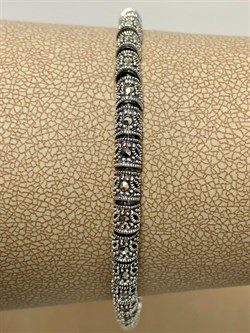 *Браслет р.16,5 Марказит арт. BR636-607 вес 9,63 г - фото 235855 *Браслет р.16,5 Марказит арт. BR636-607 вес 9,63 г - фото 235855