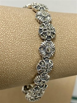 *Браслет р.19,5 Марказит арт. BR762-620 вес 27,96 г - фото 235893 *Браслет р.19,5 Марказит арт. BR762-620 вес 27,96 г - фото 235893