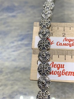 *Браслет р.19,5 Марказит арт. BR762-620 вес 27,96 г - фото 235897 *Браслет р.19,5 Марказит арт. BR762-620 вес 27,96 г - фото 235897