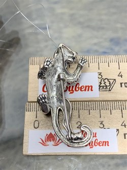 *Брошь Кулон Кошка Марказит арт. HB748-389 вес 13,53 г - фото 236135 *Брошь Кулон Кошка Марказит арт. HB748-389 вес 13,53 г - фото 236135