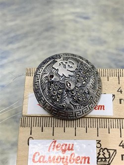 *Брошь Кулон Рыбы Марказит арт. HB0632-797 вес 13.57 г - фото 236157 *Брошь Кулон Рыбы Марказит арт. HB0632-797 вес 13.57 г - фото 236157