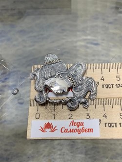 *Брошь Марказит арт. Р 168-352 вес 9,76 г - фото 236746 *Брошь Марказит арт. Р 168-352 вес 9,76 г - фото 236746