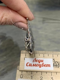 *Брошь-Кулон Бант Марказит арт. HB046-704 вес 10,72 г - фото 236760 *Брошь-Кулон Бант Марказит арт. HB046-704 вес 10,72 г - фото 236760