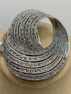 *Брошь-Кулон Марказит арт. HB0033B-696 вес 16,89 г - фото 236872 *Брошь-Кулон Марказит арт. HB0033B-696 вес 16,89 г - фото 236872