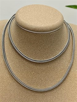 *Цепь р.45 Лисий Хвост арт. SN027-218 вес 12,24 г - фото 237244 *Цепь р.45 Лисий Хвост арт. SN027-218 вес 12,24 г - фото 237244