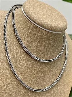 *Цепь р.45 Лисий Хвост арт. SN027-218 вес 12,24 г - фото 237252 *Цепь р.45 Лисий Хвост арт. SN027-218 вес 12,24 г - фото 237252