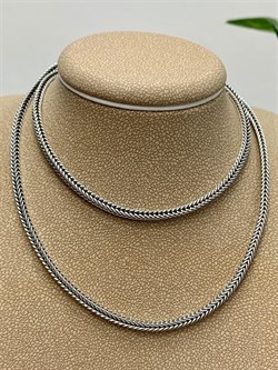 *Цепь р.45 Лисий Хвост арт. SN027-218 вес 12,24 г - фото 237253 *Цепь р.45 Лисий Хвост арт. SN027-218 вес 12,24 г - фото 237253